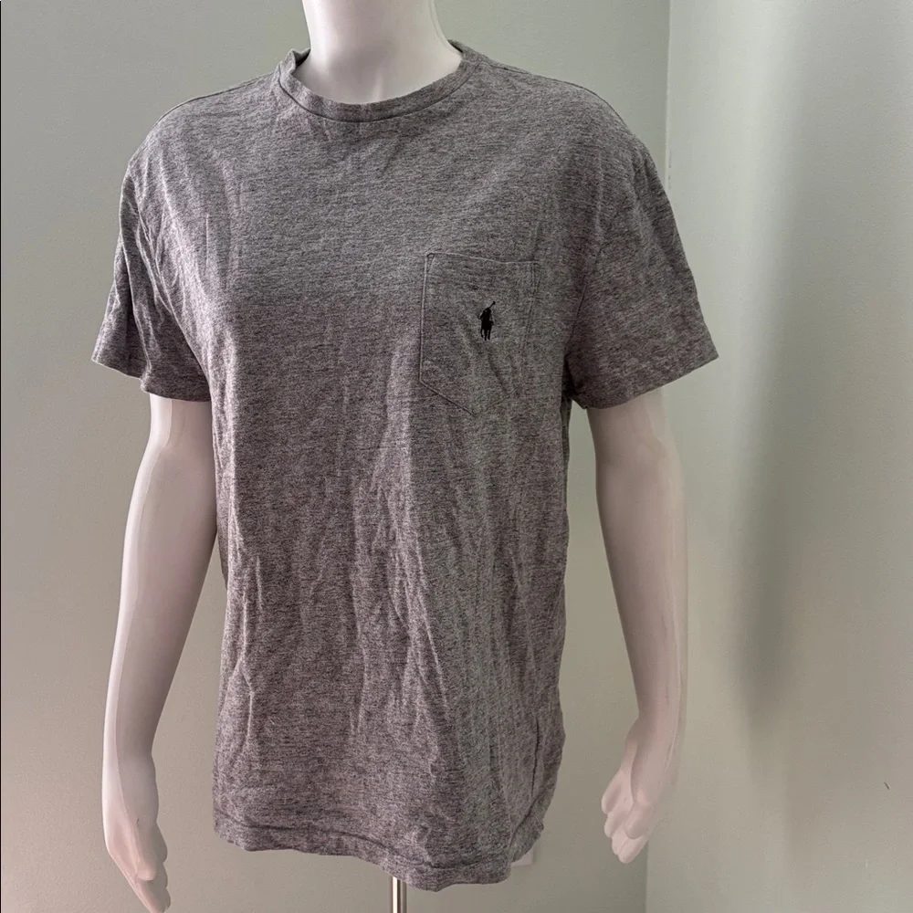 Men's Polo Ralph Lauren Gray Tee Size Small